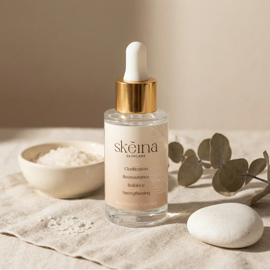 Zu grosse Poren? Unebenheiten in der Gesichtshaut? Dann ist Skeina Anti-Blemish-Essence die perfekte Skincare für ein neues, ebenmäßiges und klares Hautbild.