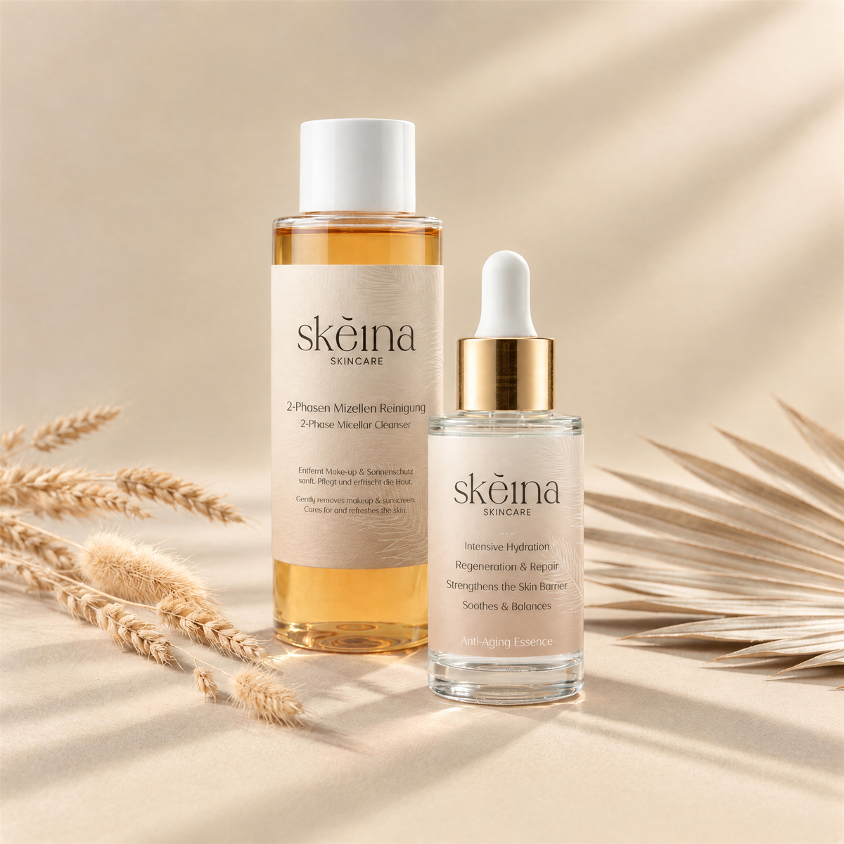 Anti-Aging Essence + 2-Phasen Mizellenwasser