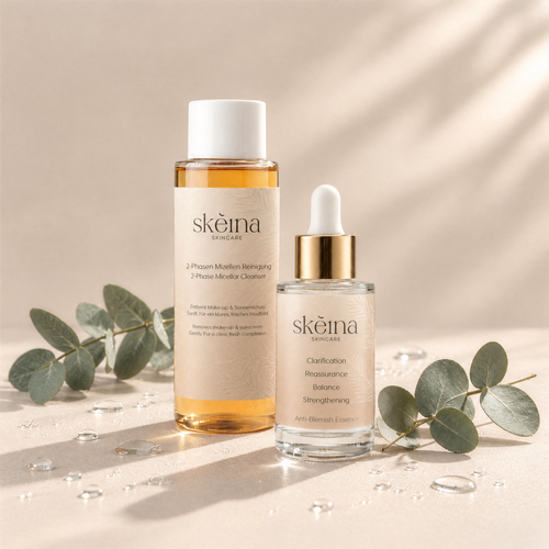 Anti-Blemish Essence + 2-Phasen Mizellenwasser